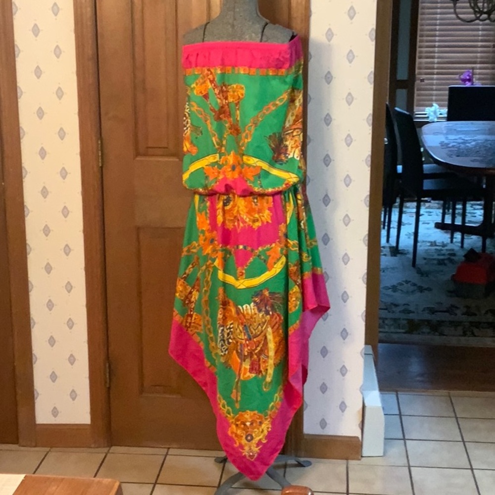 Aum Couture Off-Shoulder Dress